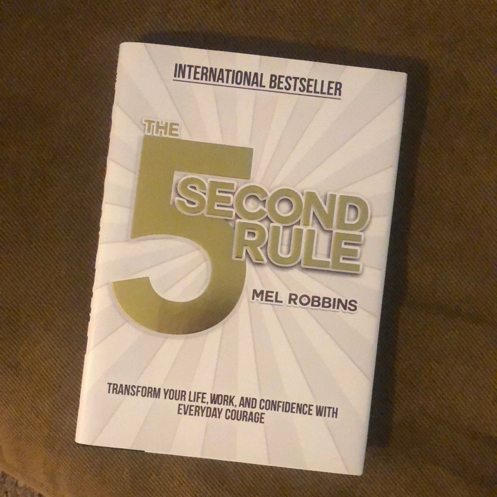 The 5 Second Rule by Mel Robbins Hardcover